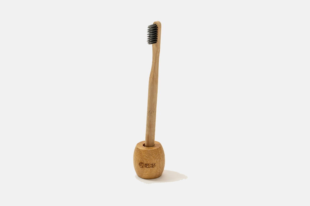 Bamboo Toothbrush Holder