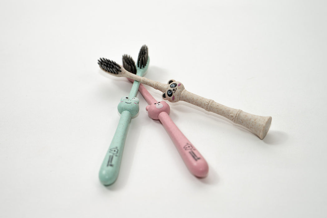 Kids Biodegradable Wheat Straw Toothbrush
