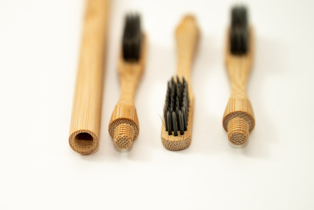 Removable Head Bamboo Toothbrush