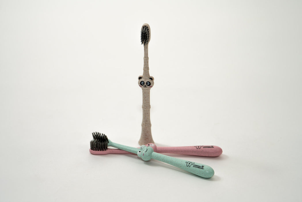 Kids Biodegradable Wheat Straw Toothbrush