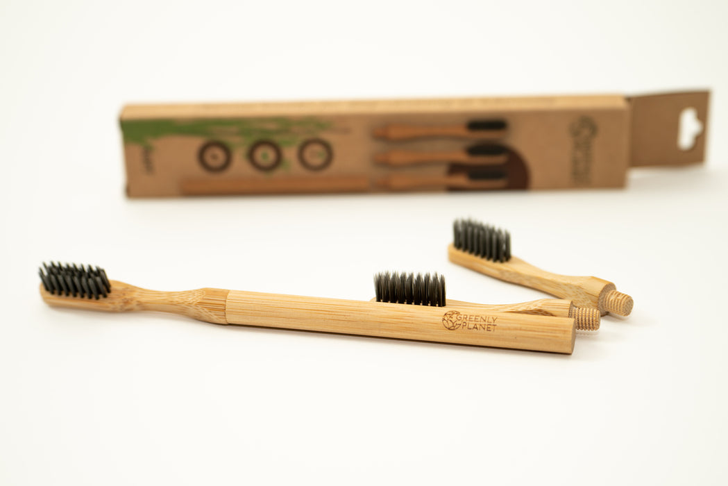 Removable Head Bamboo Toothbrush