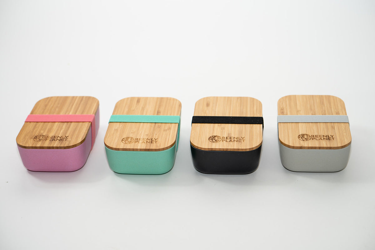 SustainNibbles™ Bamboo Bento Box