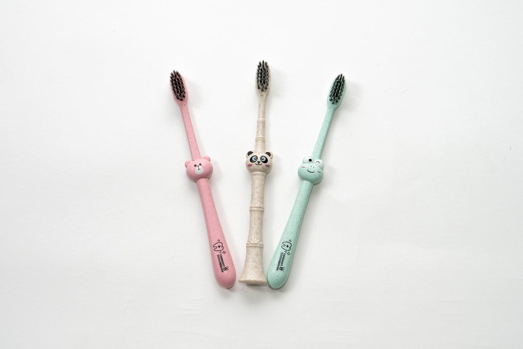 Kids Biodegradable Wheat Straw Toothbrush